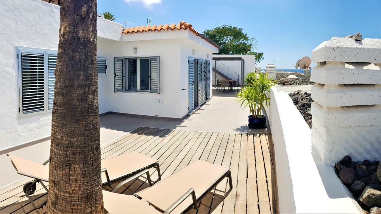 Casa La Vista - Bungalow With Fantastic Sea Views Arguineguin Exterior photo